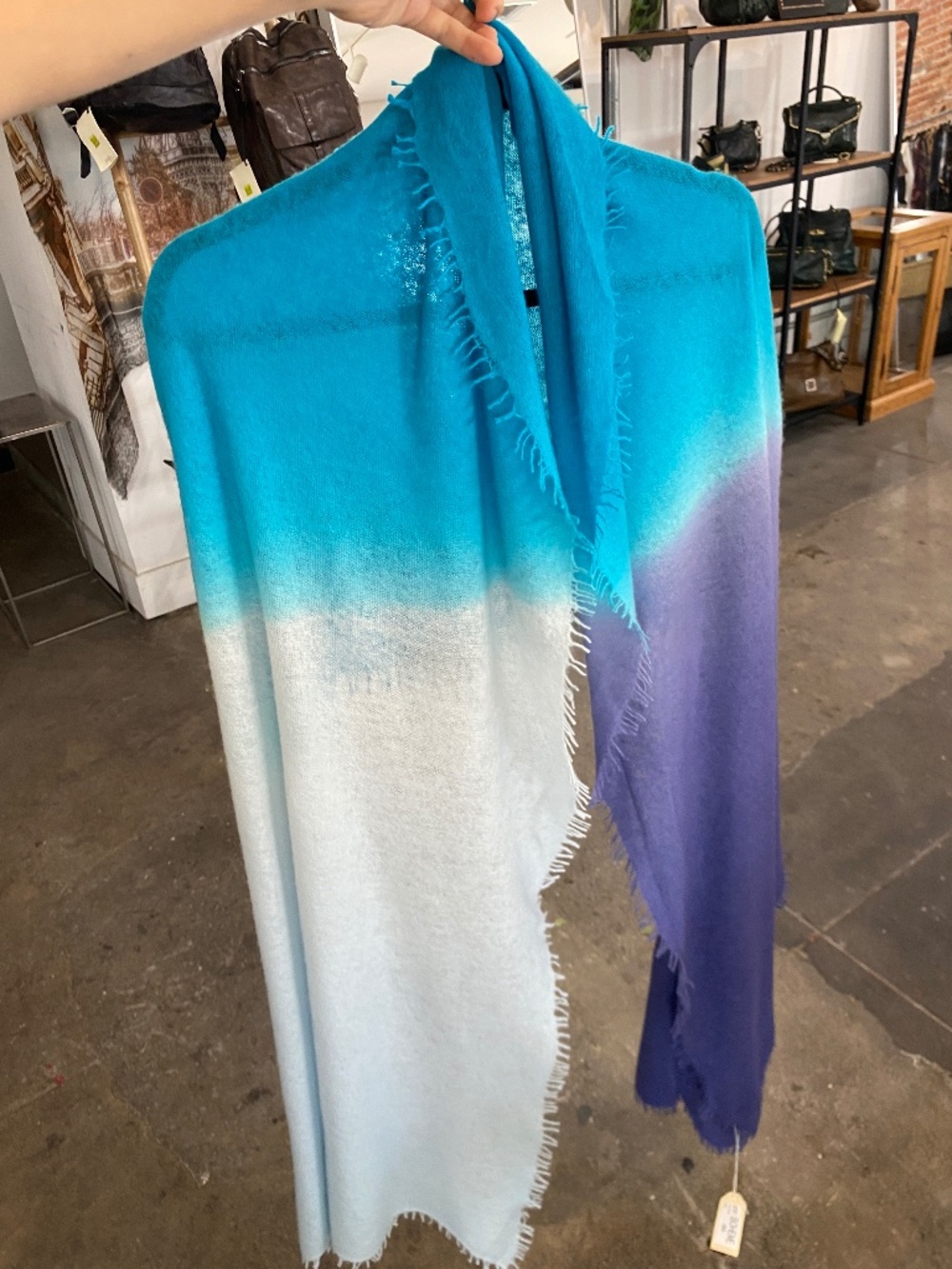 Parkerblue Cashmere Ombre Scarf